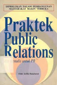 Image of Praktek Public Relations dan Menulis untuk PR