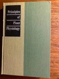 Image of Principles of Plant Physiology