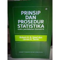 Image of Prinsip & Prosedur Statistika: Suatu Pendekatan Biometrik