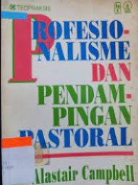 Image of Profesionalisme dan Pendampingan Pastoral