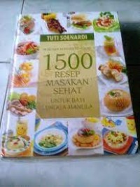 Image of Pustaka Kuliner Lengkap: 1500 Resep Makan Sehat: untuk Bayi Hingga Manula
