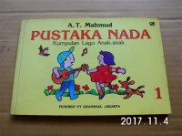 Image of Pustaka Nada : Kumpulan Lagu Anak-anak [1]
