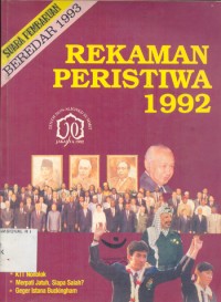 Image of Rekaman Peristiwa 1992