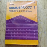 Image of Rumah Rakyat [Jilid 1]: Membangun Rumah Semipermanen Rencana & Bahan-bahan yang Dipakai
