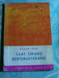 Image of Saat Orang Berterusterang