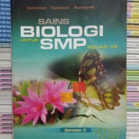 Image of Sains Biologi [Jilid 1b]: untuk SMP Kls. VII Sem. 2