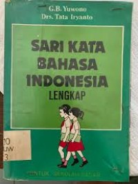 Image of Sari Kata Bahasa Indonesia Lengkap untuk SD