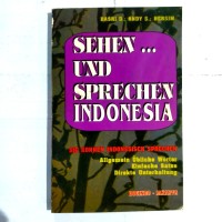 Image of Sehen Und Sprechen Indonesia