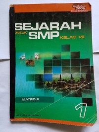 Image of Sejarah [Jilid 1]: untuk SMP Kls. VII [Kur. Berbasis Kompetensi th. 2004]