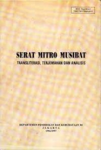 Image of Serat Mitro Musibat Transliterasi Terjemahan dan. Analis