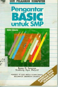 Image of Seri Pelajaran Komputer: Pengantar Basic untuk SMP