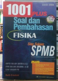 Image of Seribu Satu Plus Soal & Pembahasan Fisika: Seleksi Penerimaan Mahasiswa Baru [Edisi 2006]