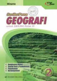 Image of Seribupena: Geografi SMA/MA Kls. XI