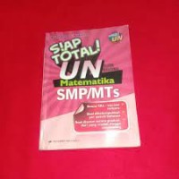 Image of Siap Total UN Matematika: untuk SMP/MTs