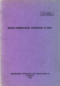 Image of Sistem Pemerintahan Tradisional di Riau