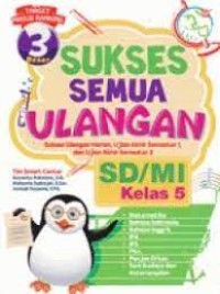 Image of Sukses Semua Ulangan : Untuk SD/MI Kelas V
