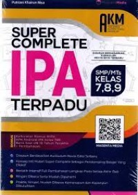 Image of Super Complete IPA Terpadu SMP/MTS kls 7, 8, 9