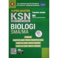 Image of Super Master KSN [Kompetisi Sains Nasional] Biologi: untuk SMA/MA