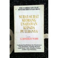 Image of Surat-surat Seorang Usahawan Kepada Puteranya