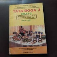 Image of Tata Boga 3 Paket 3 Untuk SMP