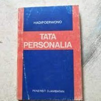 Image of Tata Personalia=Personal Management