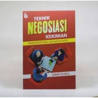 Image of Teknik Negosiasi Kekinian