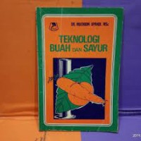 Image of Teknologi Buah dan Sayur
