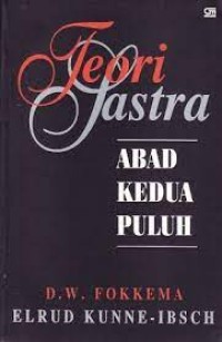Image of Teori Sastra Abad Kedua Puluh