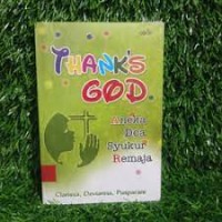 Image of Thanks God : Aneka Doa Syukur Remaja
