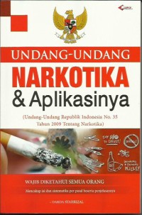 Image of Undang-undang Narkotika dan Aplikasinya