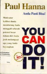 Image of You Can Do it! = Anda Pasti Bisa!