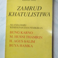 Image of Zamrud Khatulistiwa: Nuansa Baru Kehidupan dan Pemikiran= Bung Karno...