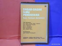 Image of Dasar-dasar Ilmu Pendidikan: Buku Panduan Mahasiswa
