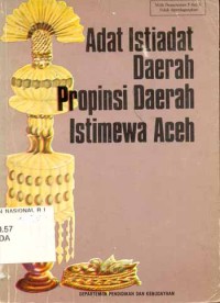 Image of Adat Istiadat Daerah Istimewa Aceh